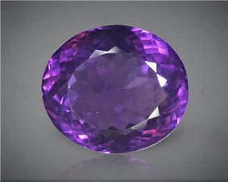 Natural Amethyst Certified  17.24CTS-8615